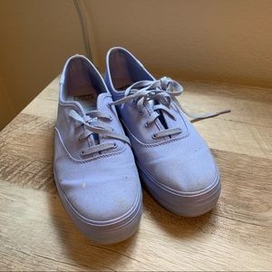Periwinkle platform Keds sneakers